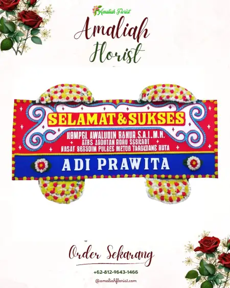 Papan Bunga Ucapan Selamat Ngampel