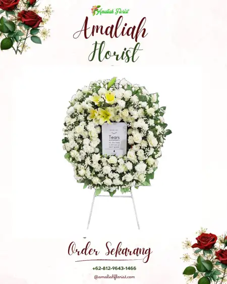 Krans Bunga Duka Ngampel